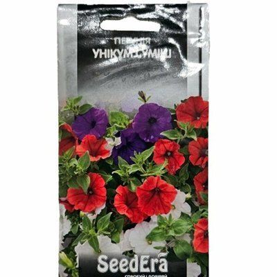 Насіння квітів Петунія Унікум суміш, 0.1 г(Seedera)