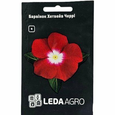 Насіння квітів Барвінок Хетвейв Черрі , 10 нас(LEDAAGRO)