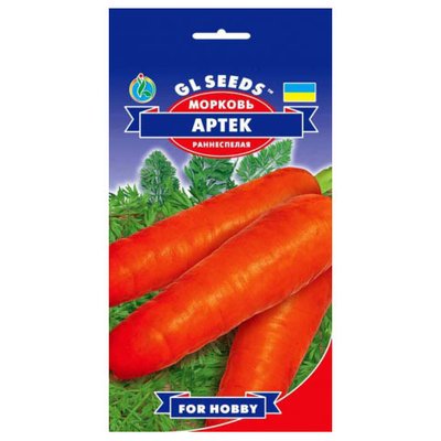 Насіння моркви Артек, 3 г (GL SEEDS) 4823096901879 фото