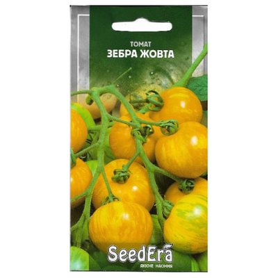 Насіння томату Зебра жовта, 0,1 г( Seedera) 4823073718803 фото