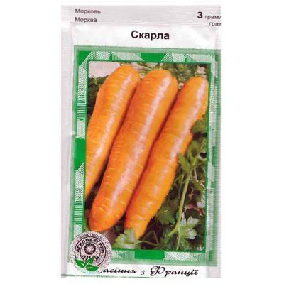 Насіння моркви Скарла 3 г (АГРОПАКГРУП)