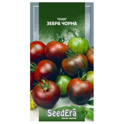 Насіння томату Зебра чорна, 0,1 г( Seedera) 4823073721728 фото