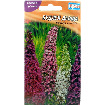 Насіння квітів Будлея Давіда, 0,05 г(Геліос)