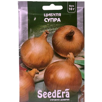 Насіння цибулі ріпчастої Супра , 10 г (SeedEra)