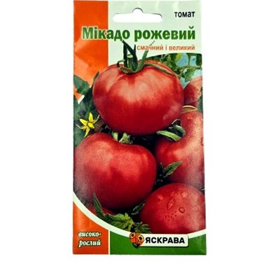 Насіння томату Мікадо рожевий , 0,1 г (Яскрава) 4823069810344 фото