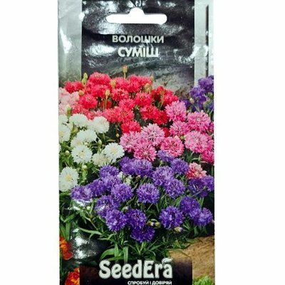 Насіння квітів Волошки суміш, 0,5 г( Seedera)