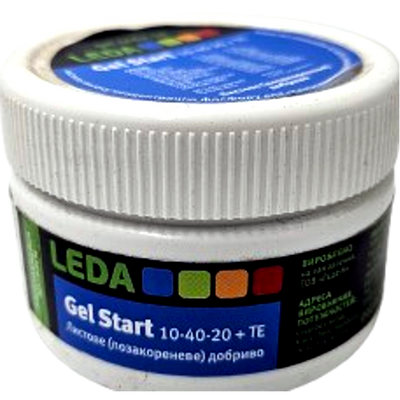 Добриво Gel Start 10-40-20+ ТЕ ,150г(Leda)