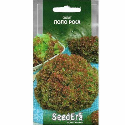 Насіння салату Лолло Роса, 1 г( Seedera)