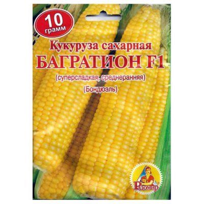 Насіння кукурудзи цукрової Багратіон F1 10 г (Радомир)