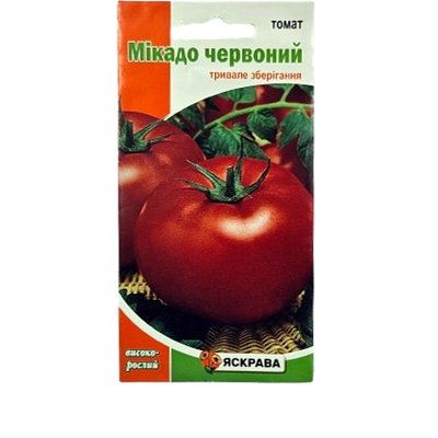Насіння томату Мікадо червоний , 0,1 г (Яскрава) 4823069810351 фото