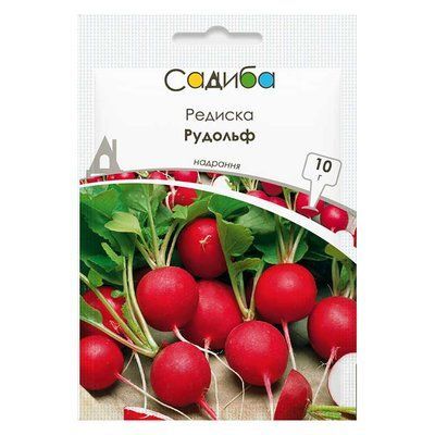 Насіння редиски Рудольф, 10 г (Садиба)