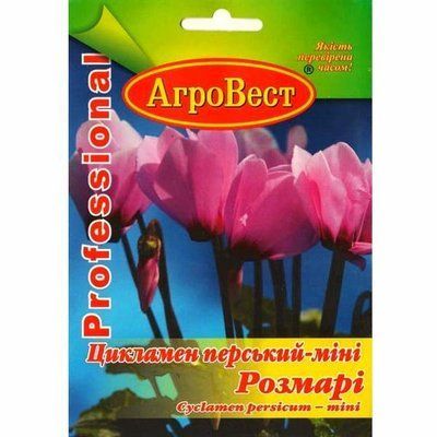Квіти Цикламен перський-міні Розмарі 5 шт (АгроВест)