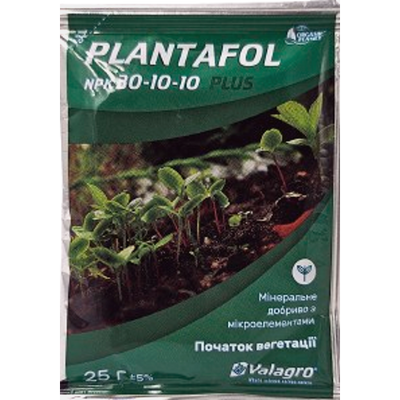 Добриво Plantafol &laquo;NPK 30-10-10&raquo; plus 25 г (Organic Planet)