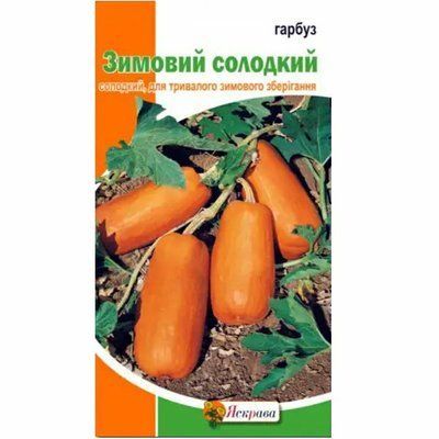 Гарбуз Зимовий солодкий 3 г (Яскрава)