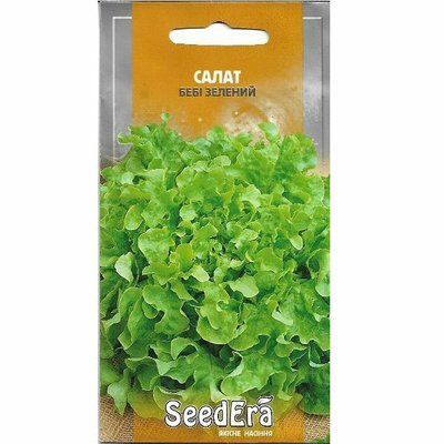 Насіння салату Бебі зелений (листовий), 1 г( Seedera)