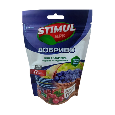 Добриво STIMUL NPK длялохини, чорниці,журавлини, 200 г(ФОП Піддубний К. С.)