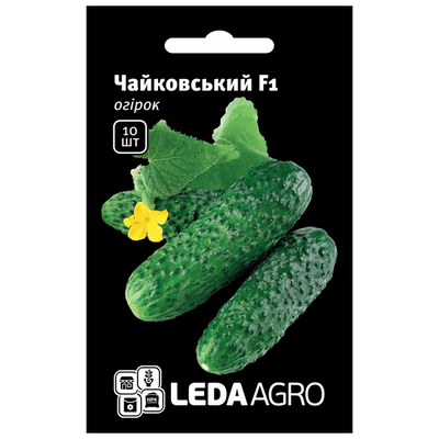 Насіння огірка Чайковський F1, 10 шт (Leda Agro)