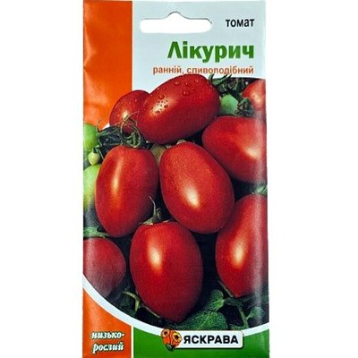 Насіння томату Лікурич , 0,1 г (Яскрава) 4823069802820 фото