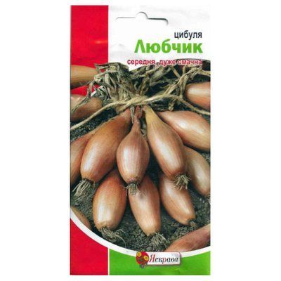 Насіння цибулі ріпчастої Любчик , 1 г (Яскрава)