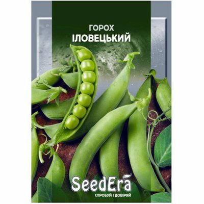 Насіння гороху овочевого Іловецький Seedera, 20 г 4823073720110 фото