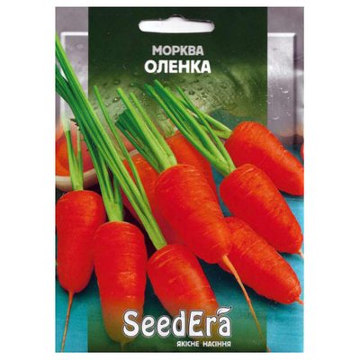 Насіння моркви Оленка 20 г (Seedera) 4823073718223 фото
