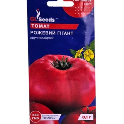Насіння томату Рожевий гігант , 0,1г(CL SEEDS) 4820109672092 фото