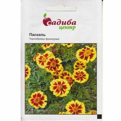 Насіння квітів Чорнобривці Паскаль 0,2 г (Садиба Центр)