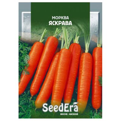Насіння моркви Яскрава 20 г (Seedera) 4823073720684 фото