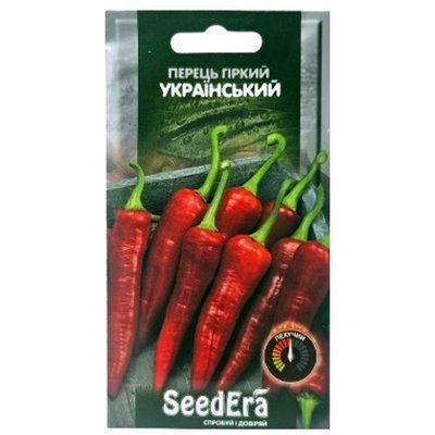 Насіння перцю гіркого Український, 0, 5 г (Seedera)