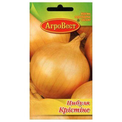 Насіння цибулі ріпчастої Крістіне, 2 г (АгроВест)