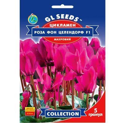 Цикламен F1 Роза фон Целлендорф 5 шт (GL SEEDS)