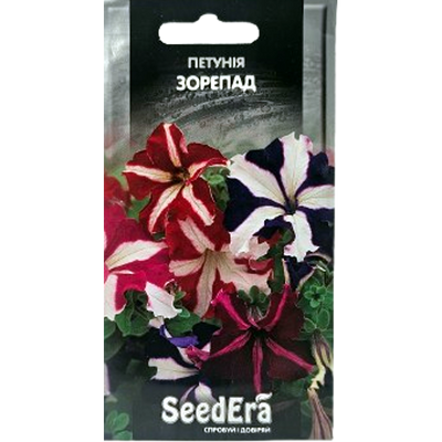 Насіння квітів петунії Зорепад, 0,1 г(Seedera)