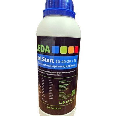 Добриво Gel Start 10-40-20+ ТЕ ,1,5кг(Leda)