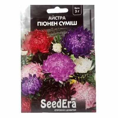 Насіння квітів Айстра Піонен суміш, 3 г(SeedEra)