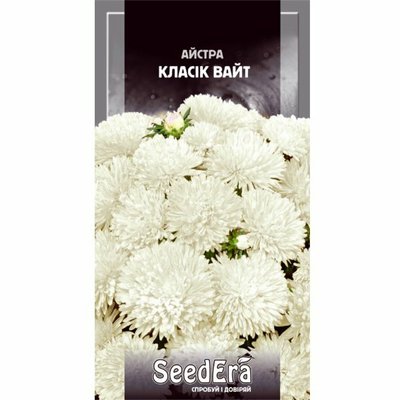 Айстра низькоросла Класік Вайт Seedera, 0,25 г 4823073705018 фото