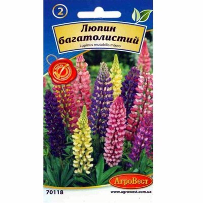 Квіти Люпин багатолистий , 1 г (АгроВест) 701181 фото