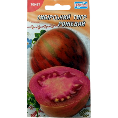 Насіння томату Сибірський тигр рожевий, 25 нас(Геліос)