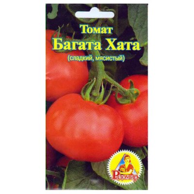Насіння томату Багата Хата, 35 шт (Радомир) 2022253184083 фото
