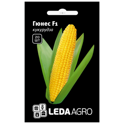 Насіння кукурудзи Гюнес F1, 20 шт (Leda Agro)