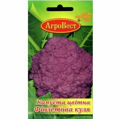 Капуста цвітна Фіолетова куля 0,5 г (АгроВест)