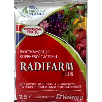 Біостимулятор кореневої системи Радіфарм(RADIFARM) , 25 г(ORGANIC PLANET)