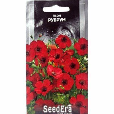 Насіння квітів Льон Рубрум, 0,5 г(SeedEra)