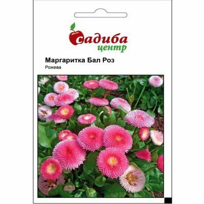 Маргаритка Бал Роз, червона 0,1 г (Садиба Центр)