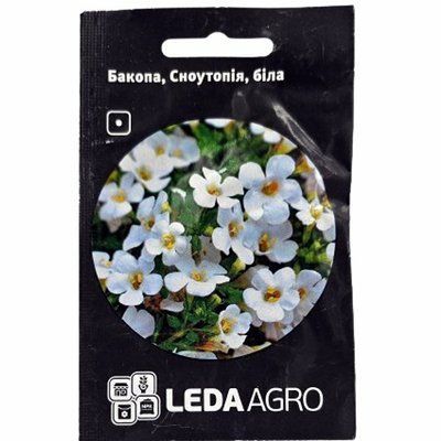 Насіння квітів Бакопа Сноутопія,5 шт (LEDAAGRA)