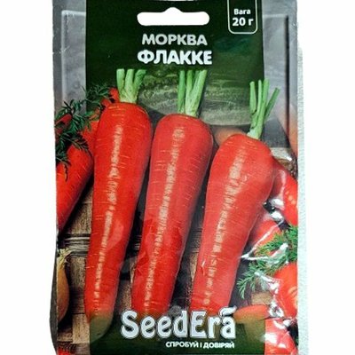 Насіння моркви Флакке, 20 г (Seedera) 4821000029015 фото