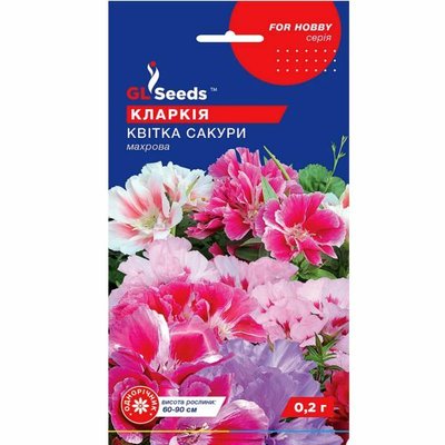 Насіння квітів Кларкія Квітка сакури 0,2 г (GL SEEDS) 4823096914565 фото