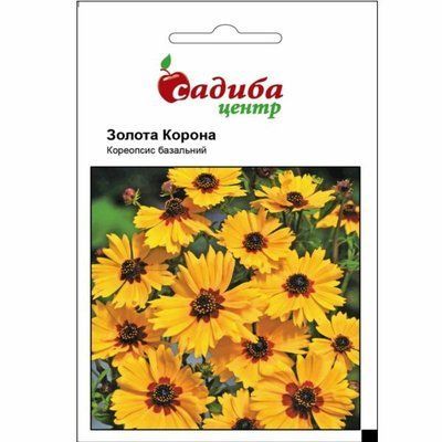 Насіння квітів Кореопсис Золота Корона 0,2 г (Садиба Центр)