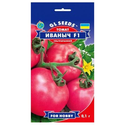 Насіння томату Іванич F1 , 0,1 г (GL SEEDS) 4823096905587 фото