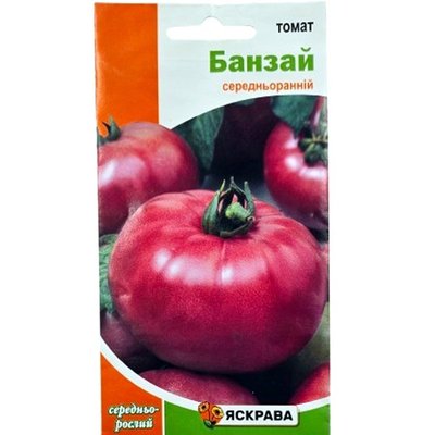 Насіння томату Банзай, 0,1 г (Яскрава) 4823069861193 фото