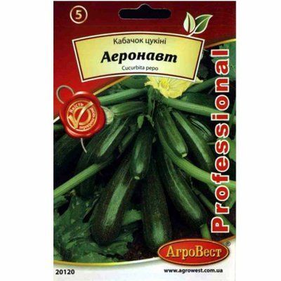 Насіння кабачока Аеронавт, 20 г (АгроВест)